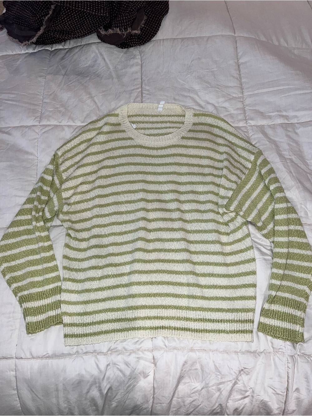 Wishlist Green Stripes Sweater
